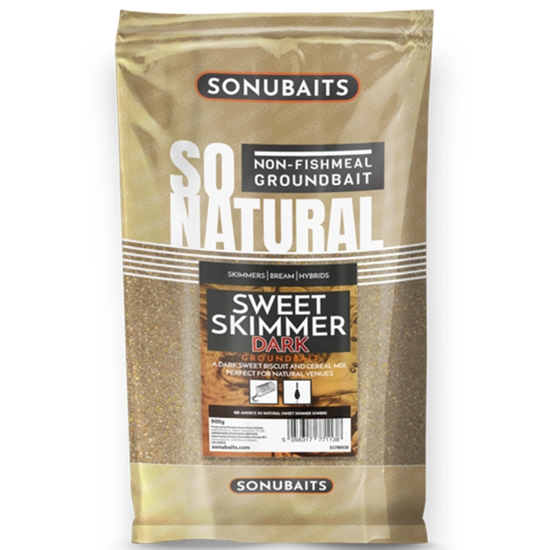 Sonubaits So Natural Sweet Skimmer Dark Groundbait 1kg